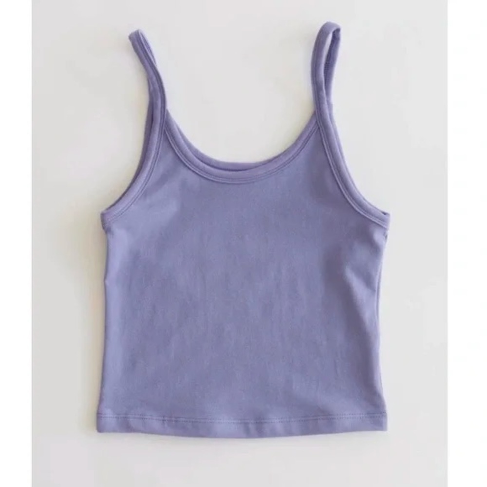 ARQ Cropped Tank in Periwinkle - Size M